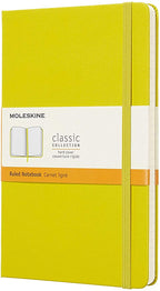 Moleskine Ruled Classic Notebook Hard Cover A5 Dark Yellow - Al Masam Stationery LLC