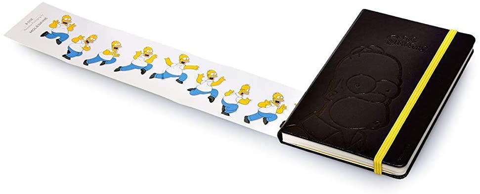 Moleskine Simpson Limited Edition Simpson Plain Notebook Pocket Size Black Secondary image