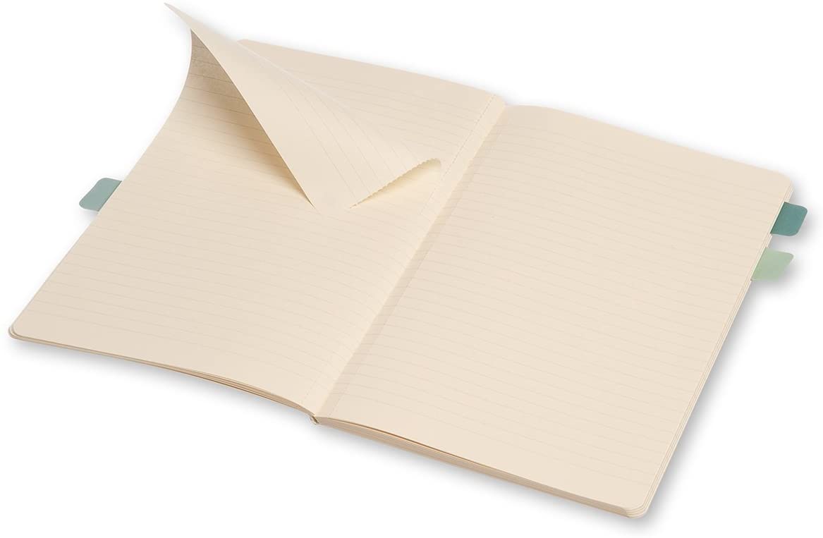 Moleskine Volant Ruled Large Notebook Set of 2 Sage Green - Al Masam Stationery LLC Main image