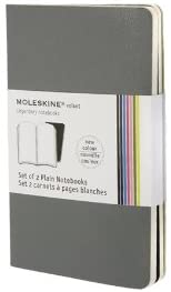 Moleskine Volant Ruled Pocket Notebook Set of 2 Grey - Al Masam Stationery LLC Main image