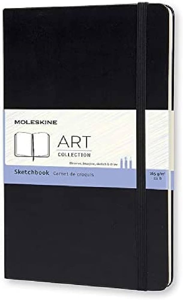 Moleskine Large Sketchbook Black - Al Masam Stationery LLC Main image