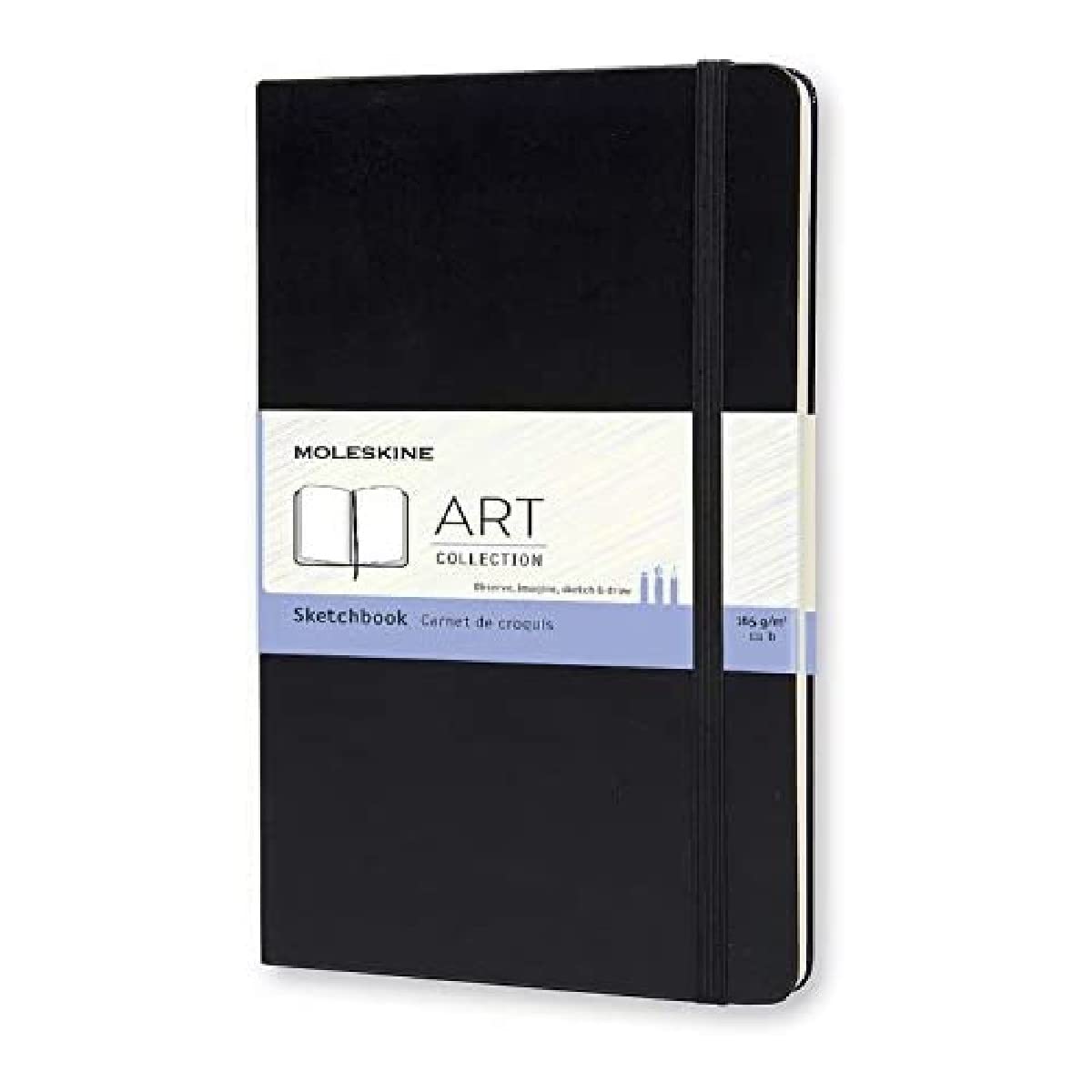 Moleskine Pocket Plain Art Plus Sketchbook - Al Masam Stationery LLC Main image