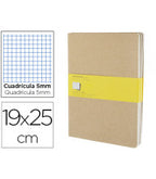 Moleskine Cashier Squared Extra Large Size Set of 3 kraft Brown - Al Masam Stationery LLC
