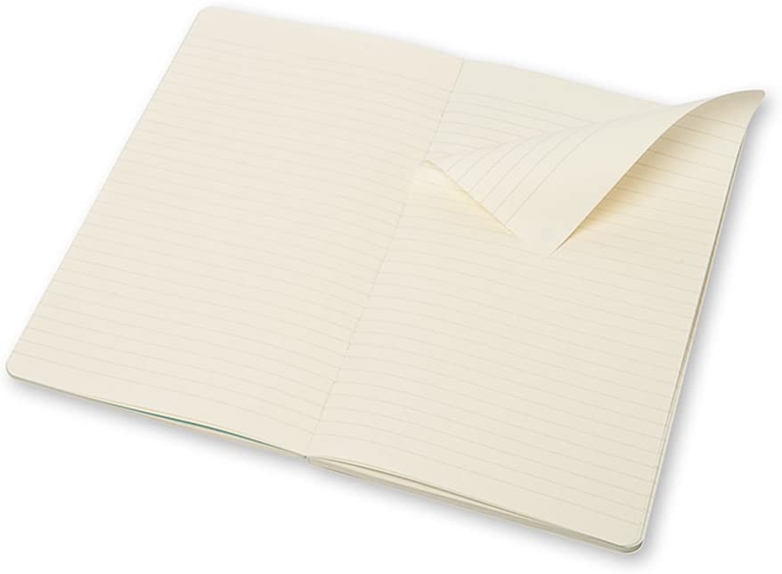 Moleskine Chapters Slim Large, Ruled, Mist Green, Soft Cover Journal - Al Masam Stationery LLC
