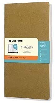 Moleskine Chapters Slim Medium, Ruled, Twany Olive, Soft Cover Journal - Al Masam Stationery LLC Main image