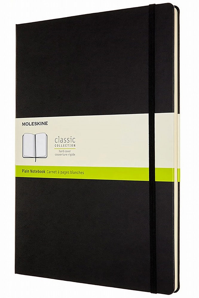 Moleskine Hard Cover Plain A4 Black - Al Masam Stationery LLC Main image