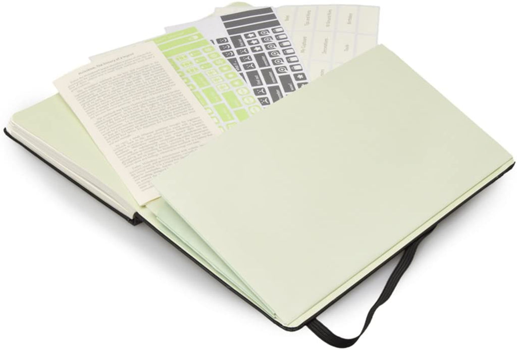 Moleskine Passion Desert Book A5 Size Hard Cover Black - Al Masam Stationery LLC