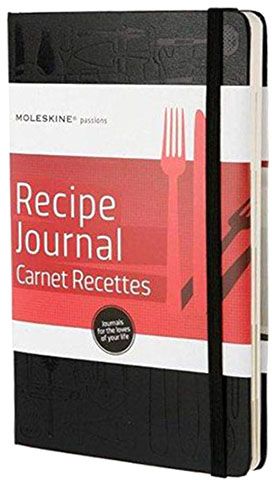 Moleskine Passion Recipe Journal A5 Size Hard Cover Black - Al Masam Stationery LLC Main image