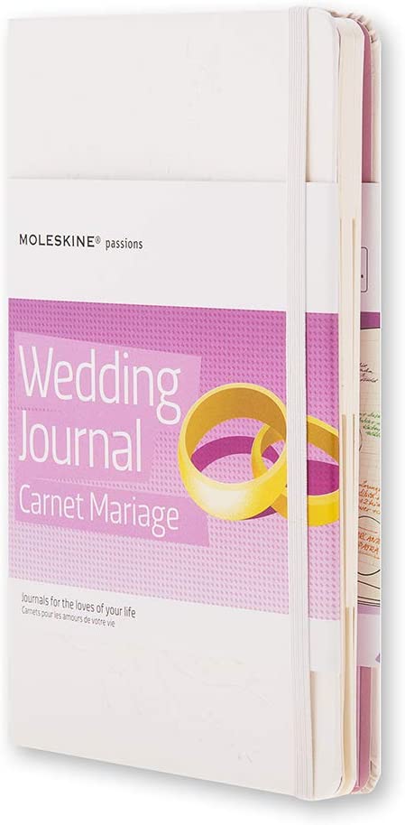 Moleskine Passion Wedding Journal A5 Size Hard Cover Black - Al Masam Stationery LLC Main image