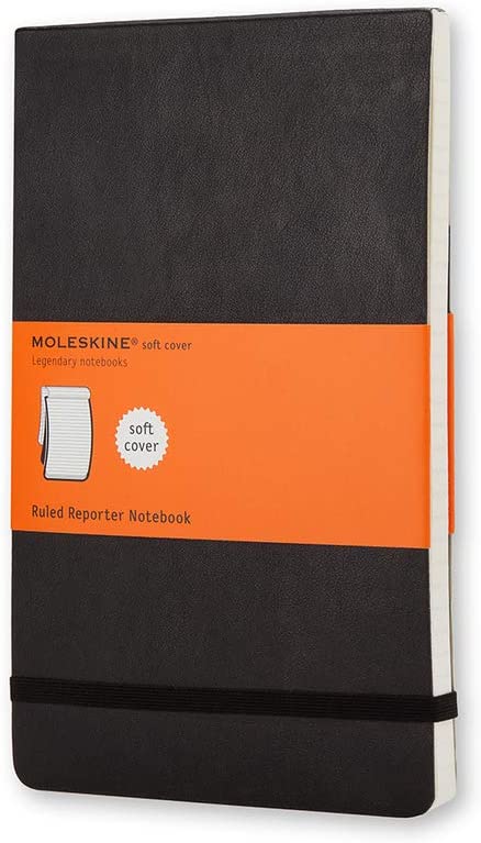 Moleskine Pocket Reporter Plain Notebook Black 9 Pcs Display - Al Masam Stationery LLC Main image