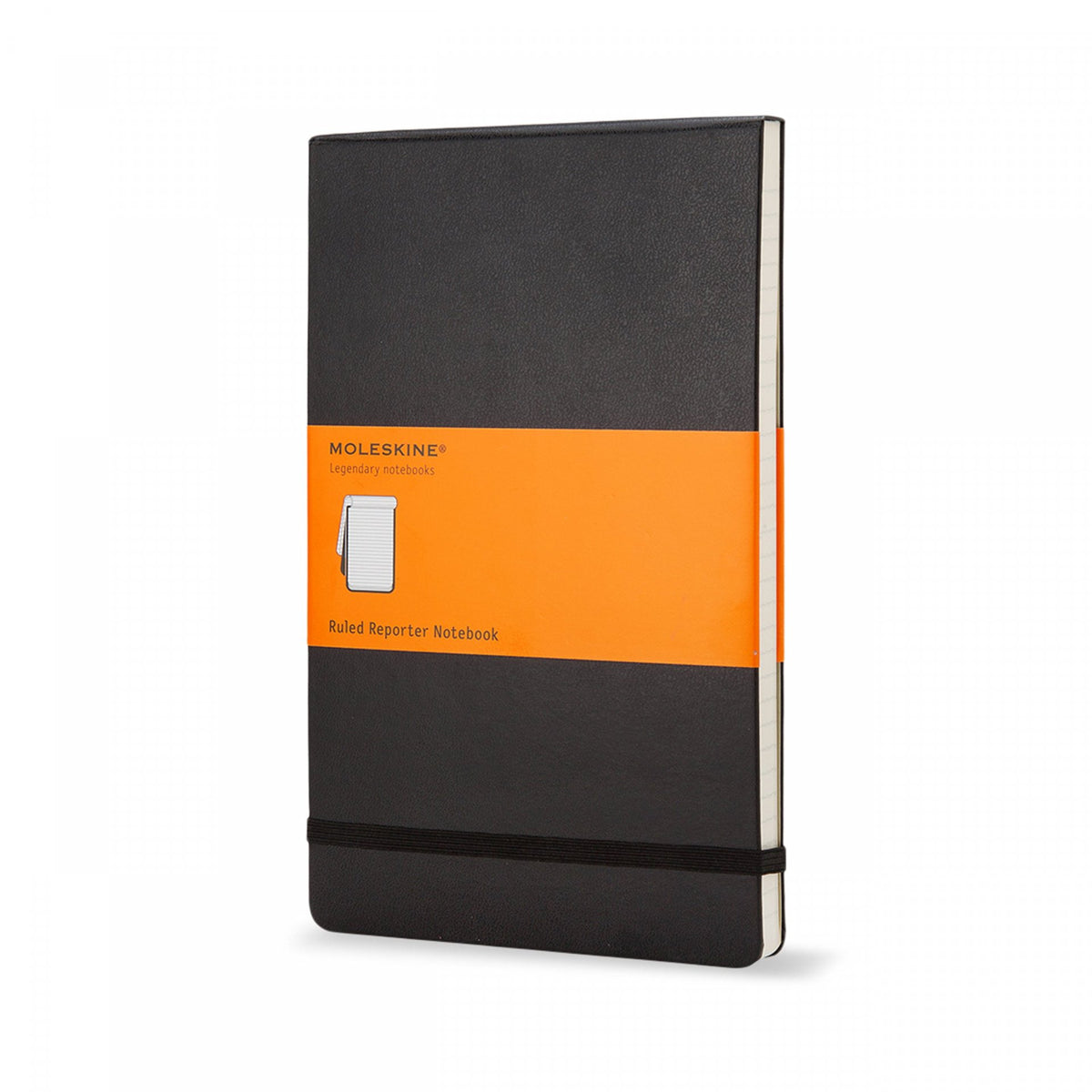 Moleskine Pocket Reporter Ruled Large Notebook Black 9 Pcs Display - Al Masam Stationery LLC Main image