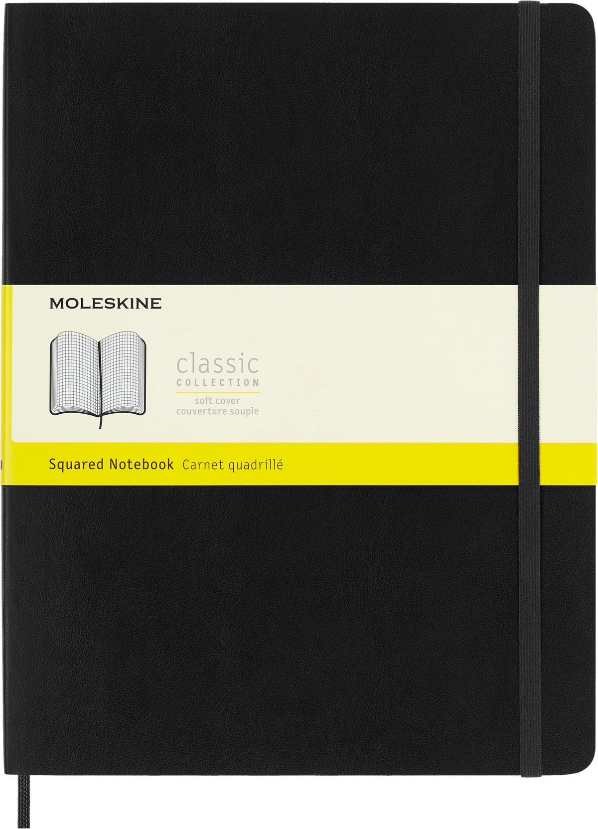 Moleskine Pocket Reporter Square Large Notebook Black 9 Pcs Display - Al Masam Stationery LLC Main image