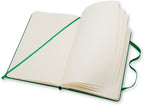 Moleskine Ruled Notebook Hard Cover Extra Large Oxide Green - Al Masam Stationery LLC