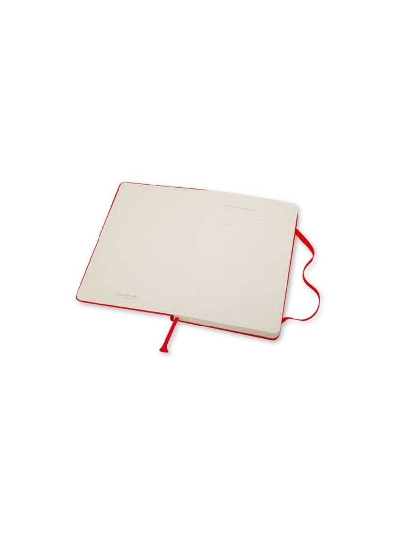 Moleskine Ruled Notebook Pocket Size Red Hard Cover Secondary image