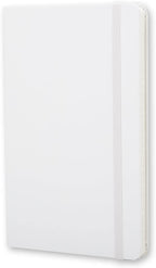 Moleskine Ruled Notebook Pocket Size White Hard Cover - Al Masam Stationery LLC
