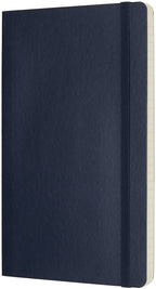Moleskine Ruled Soft Cover Notebook Large Size Blue - Al Masam Stationery LLC