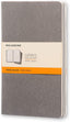 Moleskine Set of 3 Cahier Plain Large Journals Pebble Grey - Al Masam Stationery LLC