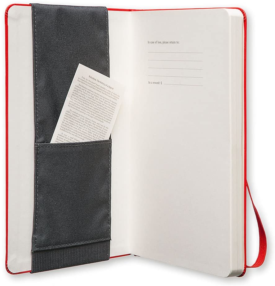 Moleskine Tool Belt, Large, Scarlet Payne's Grey - Al Masam Stationery LLC Main image