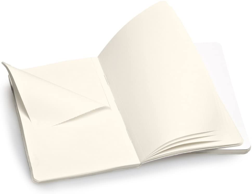 Moleskine Volant Plain Pocket Notebook Set of 2 White Secondary image