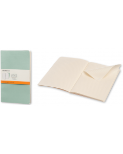 Moleskine Volant Plain Pocket Notebook Set of 2 Grey - Al Masam Stationery LLC