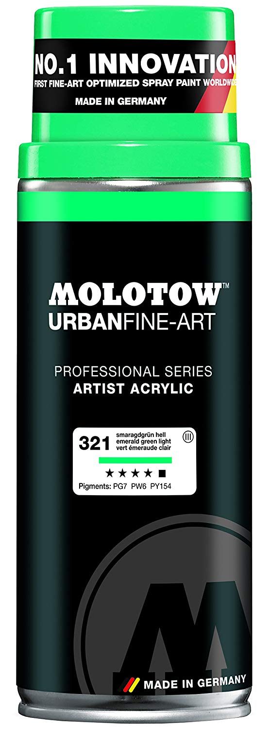 Professional Series Artist Acrylic (400Ml) Emerald Green Light - Al Masam Stationery LLC Main image