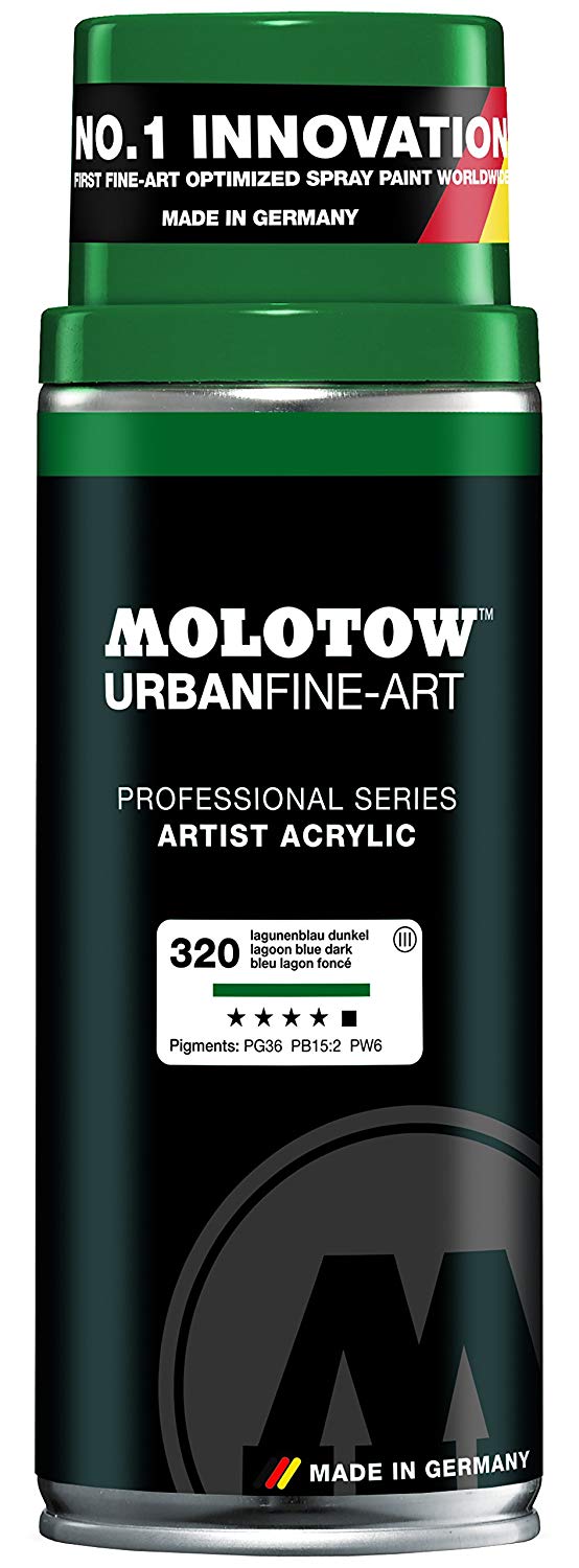 Professional Series Artist Acrylic (400Ml) Lagoon Dark Blue - Al Masam Stationery LLC Main image