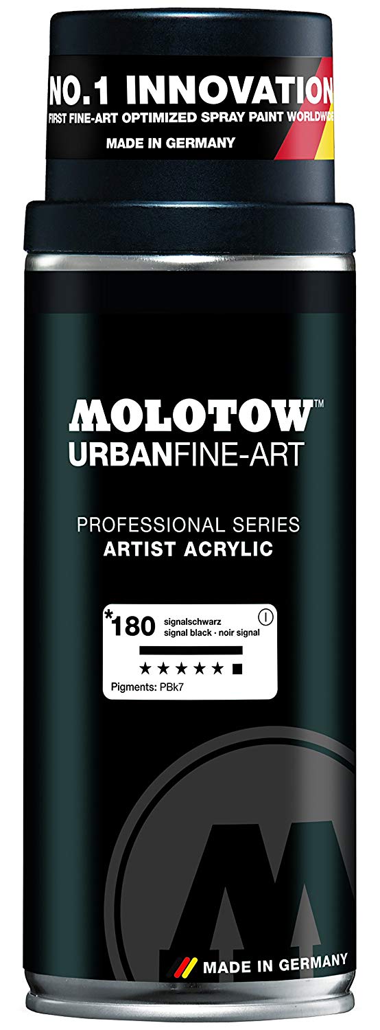 Professional Series Artist Acrylic (400Ml) Signal Black - Al Masam Stationery LLC Main image
