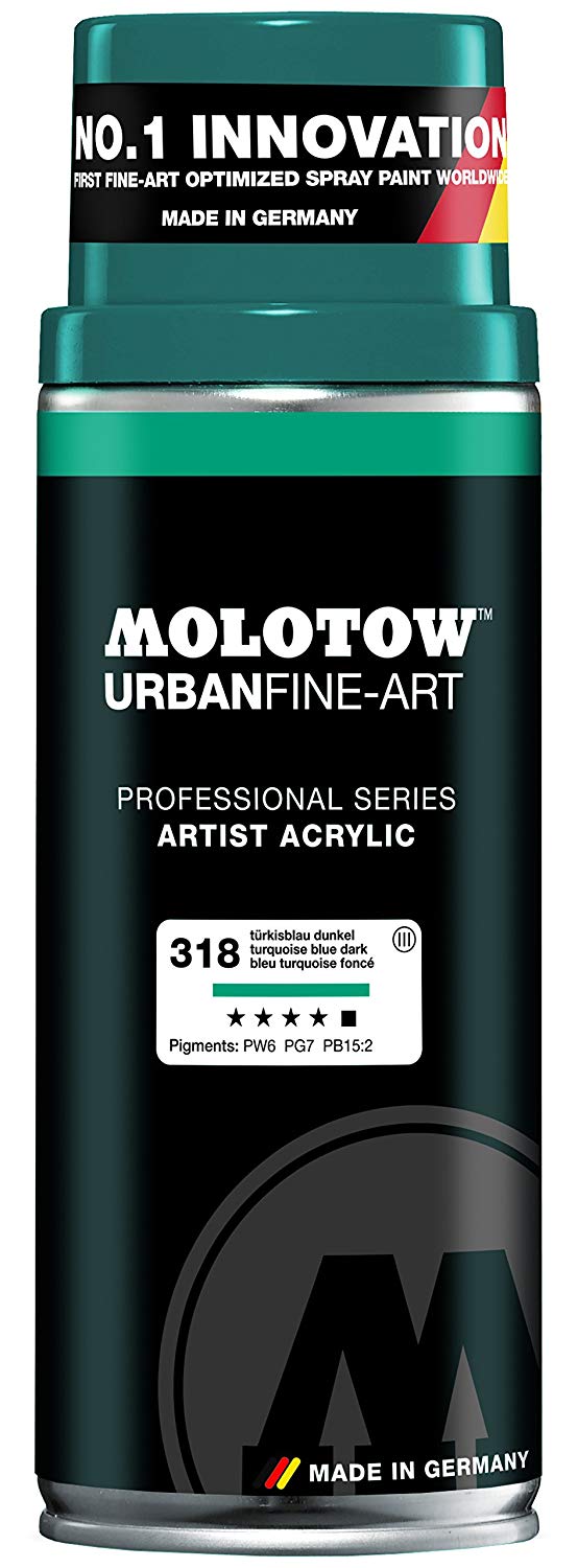 Professional Series Artist Acrylic (400Ml) Turquoise Dark Blue  Turquoise Blue Dark - Al Masam Stationery LLC Main image