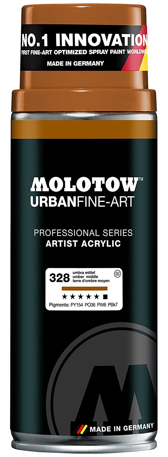 Professional Series Artist Acrylic (400Ml) Umber Middle - Al Masam Stationery LLC Main image