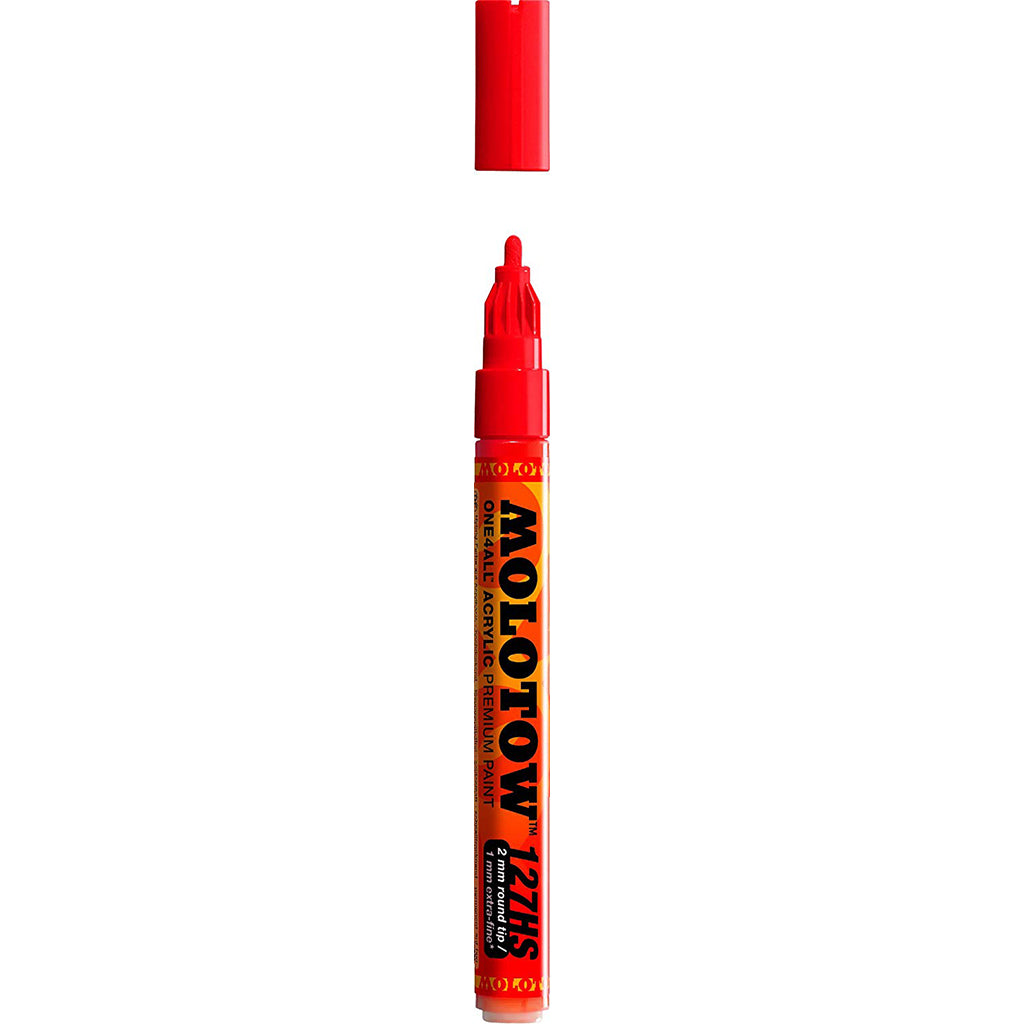 127 Hs-One4All (2Mm) Traffic Red - Al Masam Stationery LLC