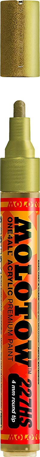 227 Hs-One4All (4Mm) Metallic Gold - Al Masam Stationery LLC Main image