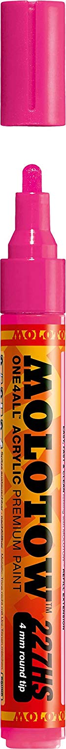 227 Hs-One4All (4Mm) Neon Pink Fluoc - Al Masam Stationery LLC