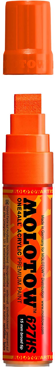 627 Hs-One4All (15Mm) Dare Orange - Al Masam Stationery LLC Main image