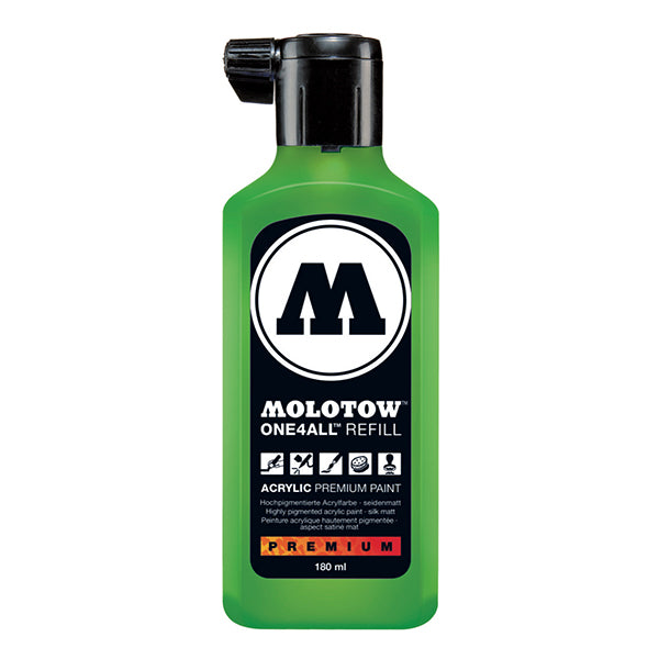 Grafx Aqua Ink Refill 180Ml Kaca 077 Green - Al Masam Stationery LLC Main image