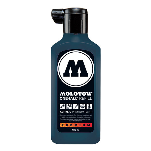 Grafx Aqua Ink Refill 180Ml Petrol - Al Masam Stationery LLC Main image