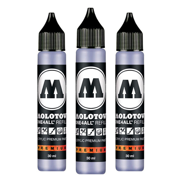 Grafx Aqua Ink Refill 30Ml Blue Violet Pastel - Al Masam Stationery LLC Main image