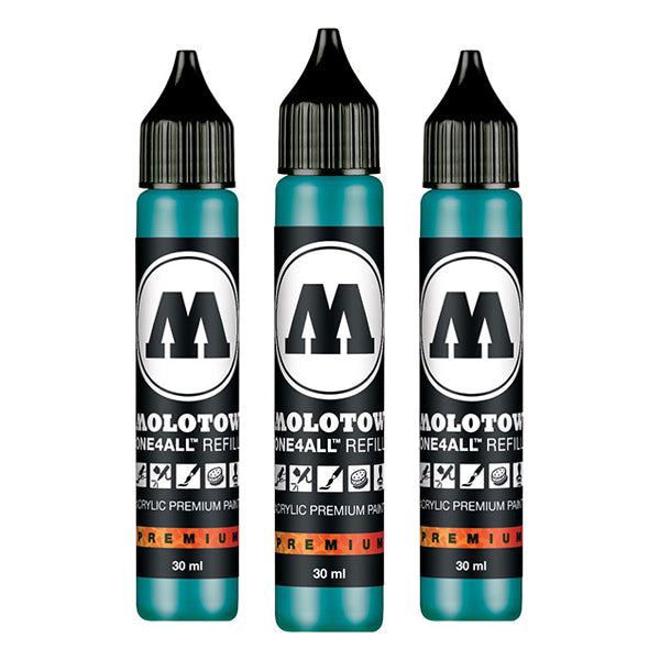 Grafx Aqua Ink Refill 30Ml Lagoon Blue - Al Masam Stationery LLC Main image
