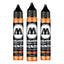 Grafx Aqua Ink Refill 30Ml Neon Orange Fluor - Al Masam Stationery LLC