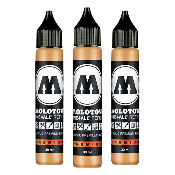 Grafx Aqua Ink Refill 30Ml Ocher Brown Light - Al Masam Stationery LLC Main image