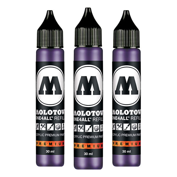 Grafx Aqua Ink Refill 30Ml Violet Dark - Al Masam Stationery LLC Main image