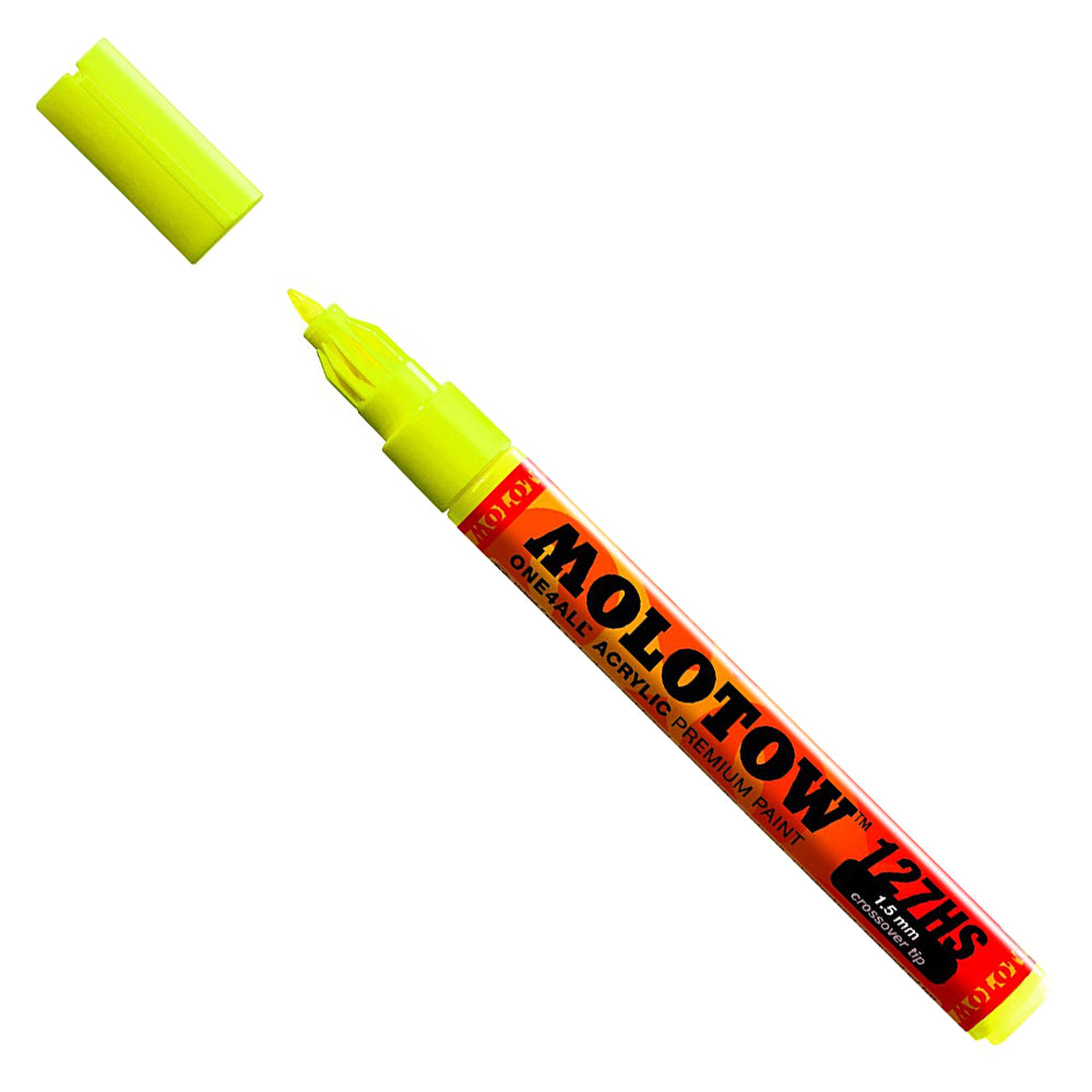 Molotow Board Tip Marker 127Hs 1.5Mm Neon Yellow Fluoc Main image