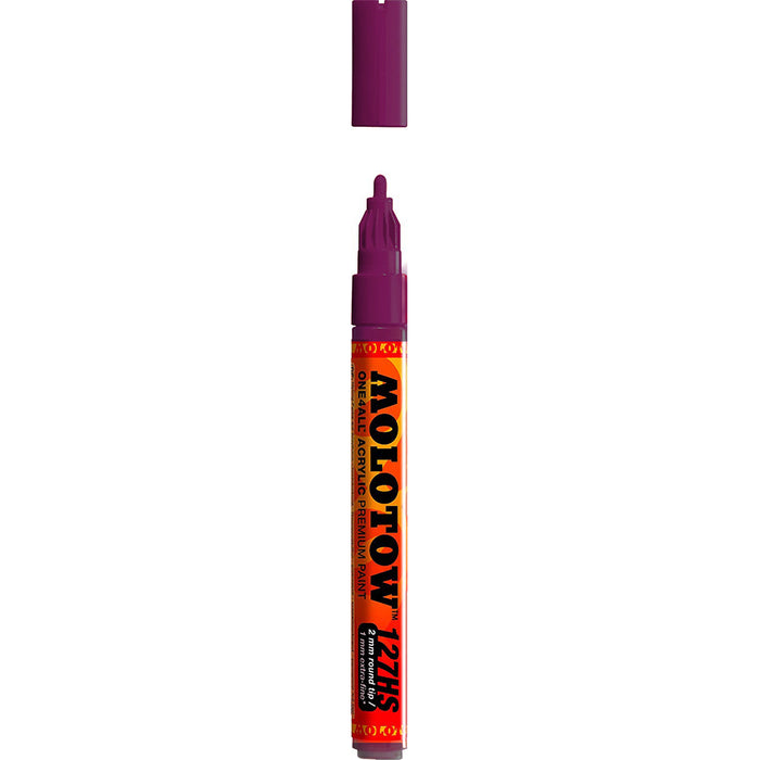 Molotow Board Tip Marker 127Hs 2Mm Burgundy - Al Masam Stationery LLC
