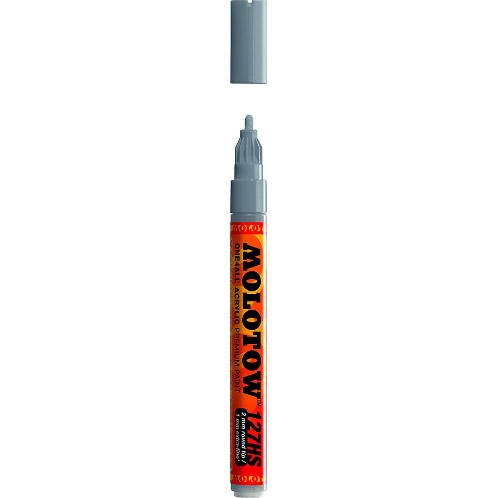 Molotow Board Tip Marker 127Hs 2Mm Cool Grey - Al Masam Stationery LLC Main image