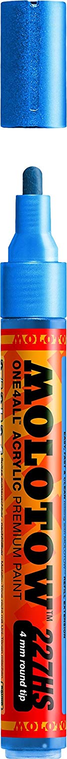 Molotow Board Tip Marker 227Hs 4Mm Metallic Blue - Al Masam Stationery LLC Main image