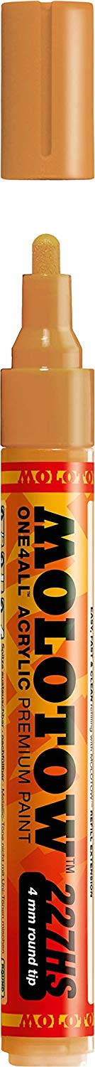 Molotow Board Tip Marker 227Hs 4Mm Ocher Brown Light - Al Masam Stationery LLC