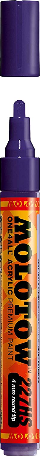 Molotow Board Tip Marker 227Hs 4Mm Violet Dark - Al Masam Stationery LLC