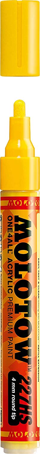 Molotow Board Tip Marker 227Hs 4Mm Zinc Yellow - Al Masam Stationery LLC