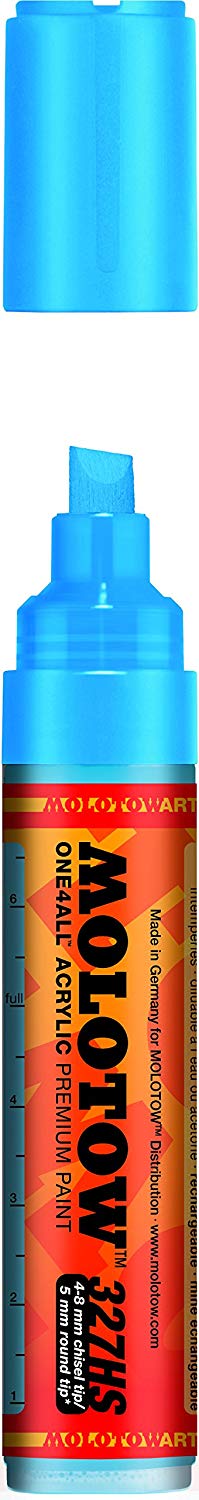 Molotow Board Tip Marker 327Hs 8Mm Shock Blue Middle - Al Masam Stationery LLC Main image