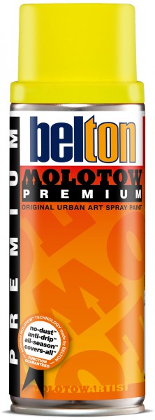 Molotow Premium Spray Paint - Neon Yellow - Al Masam Stationery LLC Main image