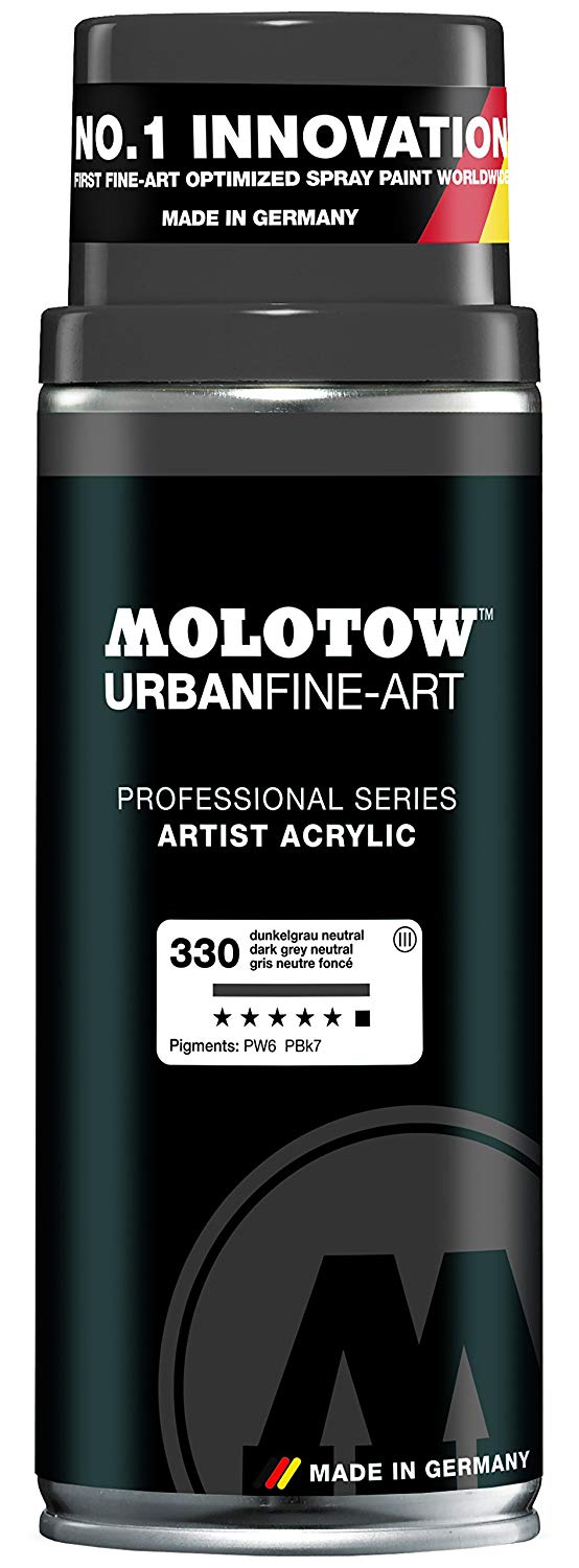 Professional Series Artist Acrylic (400Ml) Dark Grey Neutral - Al Masam Stationery LLC Main image